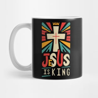 Jesus Is King - Christian Mug